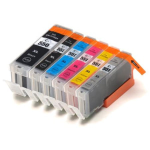 Cartuccia Canon CL551BK comp