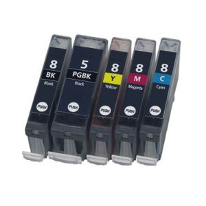 Cartuccia canon cli8K comp.+cip