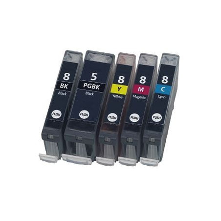 Cartuccia canon cli8K comp.+cip