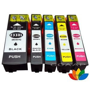 Cartuccia Epson 33xl comp. bk
