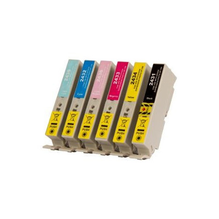 Cartuccia Epson comp 24xl Ciano