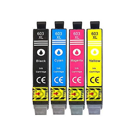 Cartuccia Epson n. 603xl bk comp
