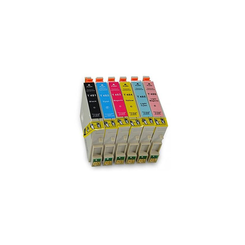 Cartuccia epson t0486 comp. light magenta