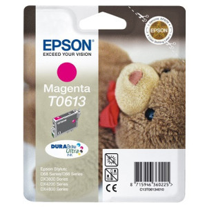 Cartuccia Epson T0613 Originale Magenta
