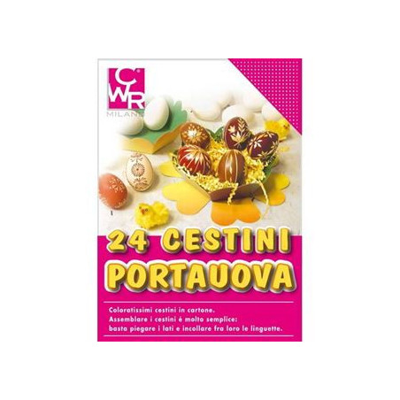 Cestino in cartone da assemblare