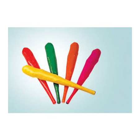 Clava in plastica con fischietto