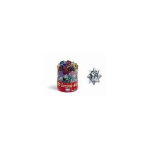 Coccarde 3 cm. argento 100pz