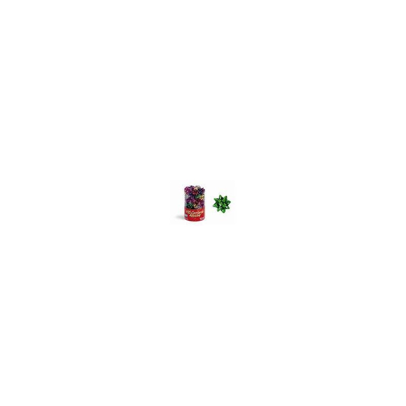 Coccarde 3,8 cm. rosse 100pz