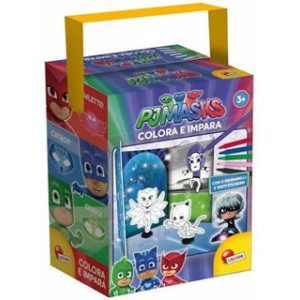 Colora e impara PJ MASKS  SUPER PIGIAMINI VS TUTTI