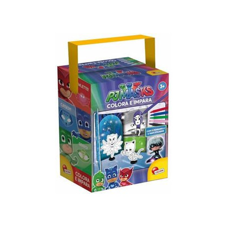 Colora e impara PJ MASKS  SUPER PIGIAMINI VS TUTTI