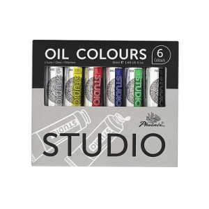 Colore ad olio Studio 50ml Set 6 Tubi