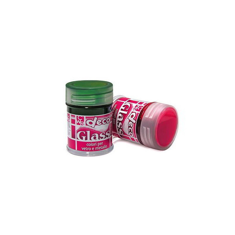 Colore vetro/metallo 35ml bianco