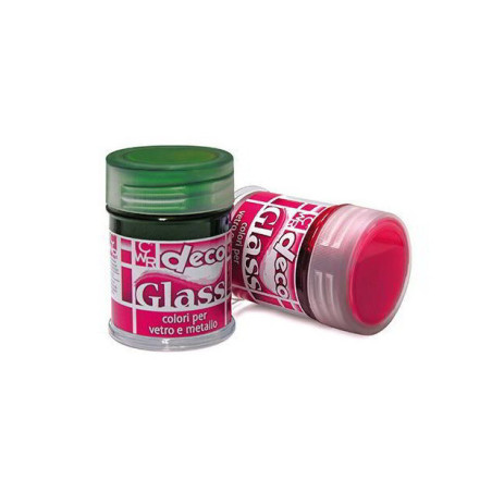 Colore vetro/metallo 35ml terra