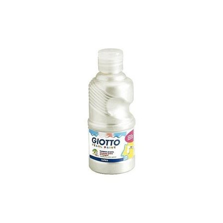 Colori a tempera perla Giotto bianco 250ml