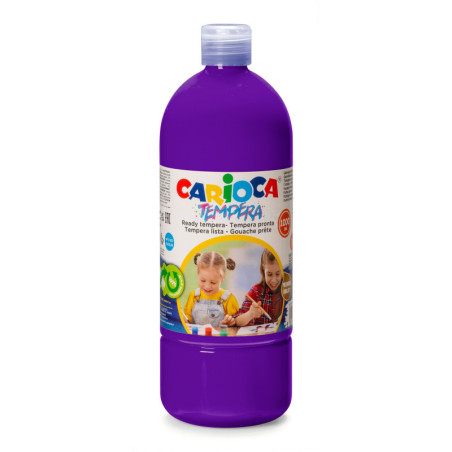 Colori a Tempera Pronta Carioca 1 lt. viola