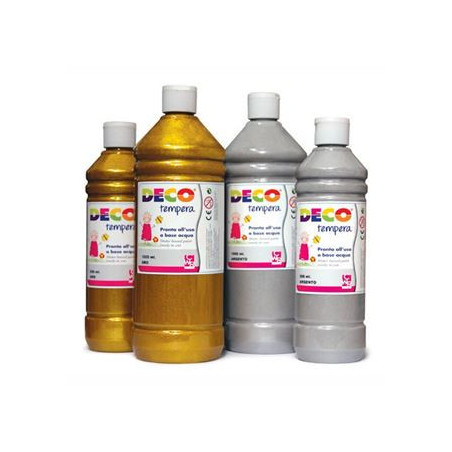 Colori a Tempera Pronta CWR 1 lt. Oro