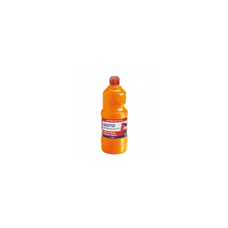 Colori a tempera pronta Giotto arancio da 1000ml