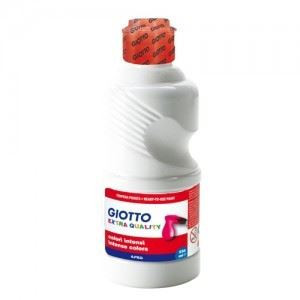 Colori a tempera pronta Giotto bianco da 250ml