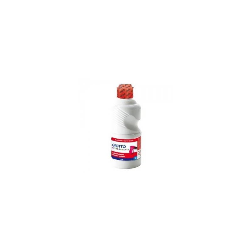 Colori a tempera pronta Giotto bianco da 250ml