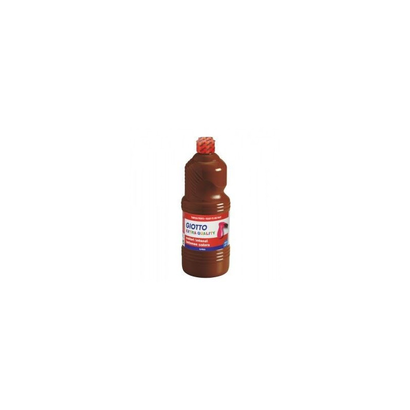Colori a tempera pronta Giotto marrone da 1000ml