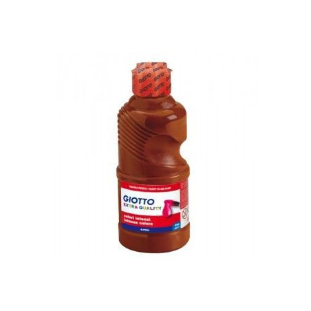 Colori a tempera pronta Giotto marrone da 250ml