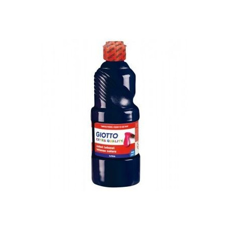 Colori a tempera pronta Giotto nero da 500ml