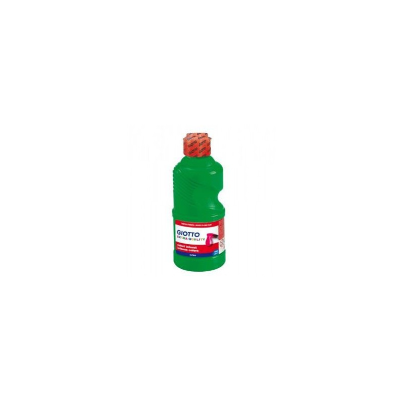 Colori a tempera pronta Giotto verde da 250ml