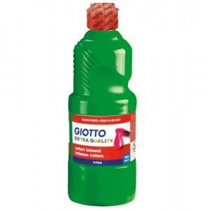 Colori a tempera pronta Giotto verde da 500ml