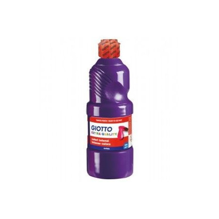 Colori a tempera pronta Giotto violetto da 500ml