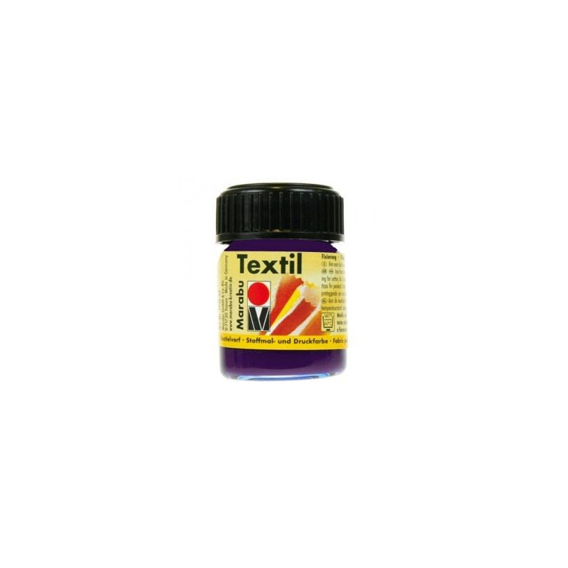Colori Marabu per tessuto viola da 15ml