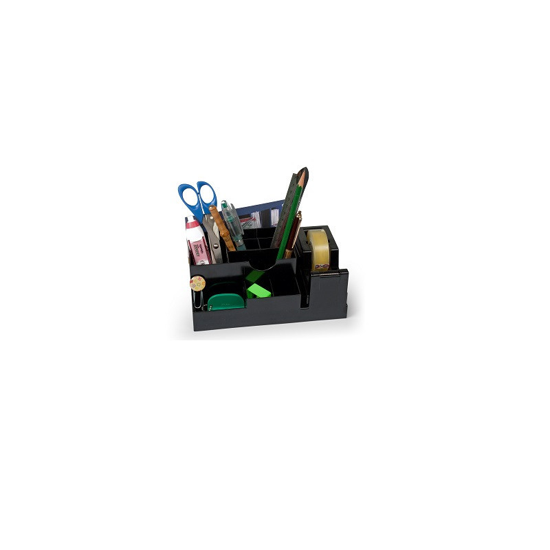 Desk organizer da scrivania nero