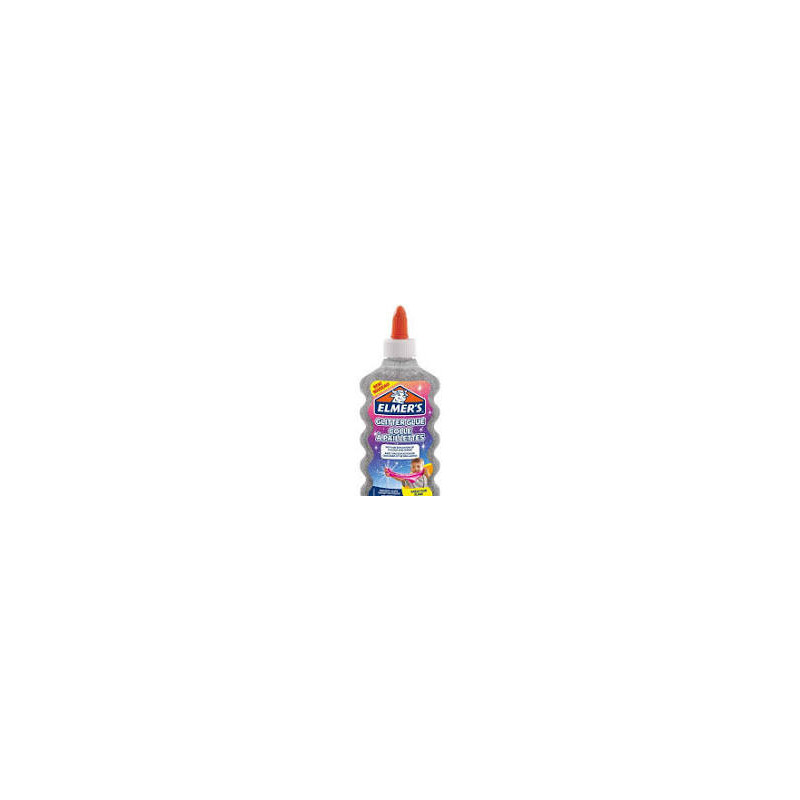 Elmers colla glitter argento 177ml