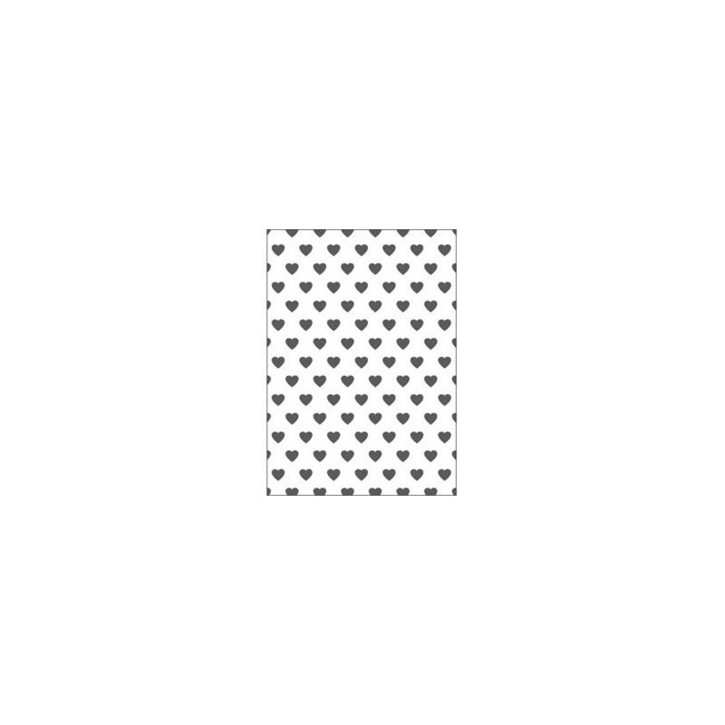 Embossing effetto rilievo 2d cuori
