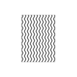 Embossing effetto rilievo 2d onde