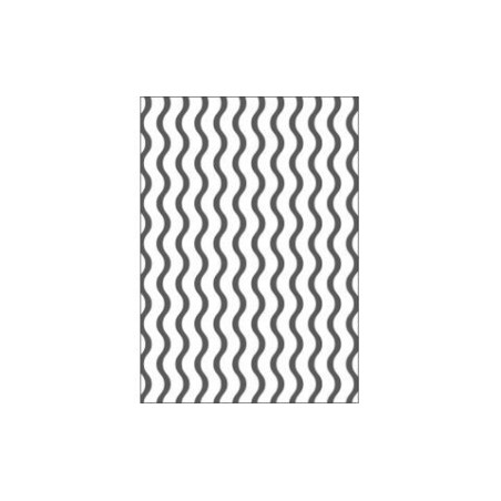 Embossing effetto rilievo 2d onde