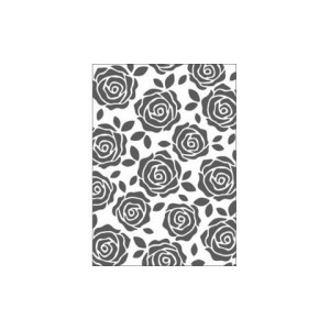 Embossing effetto rilievo 2d rose
