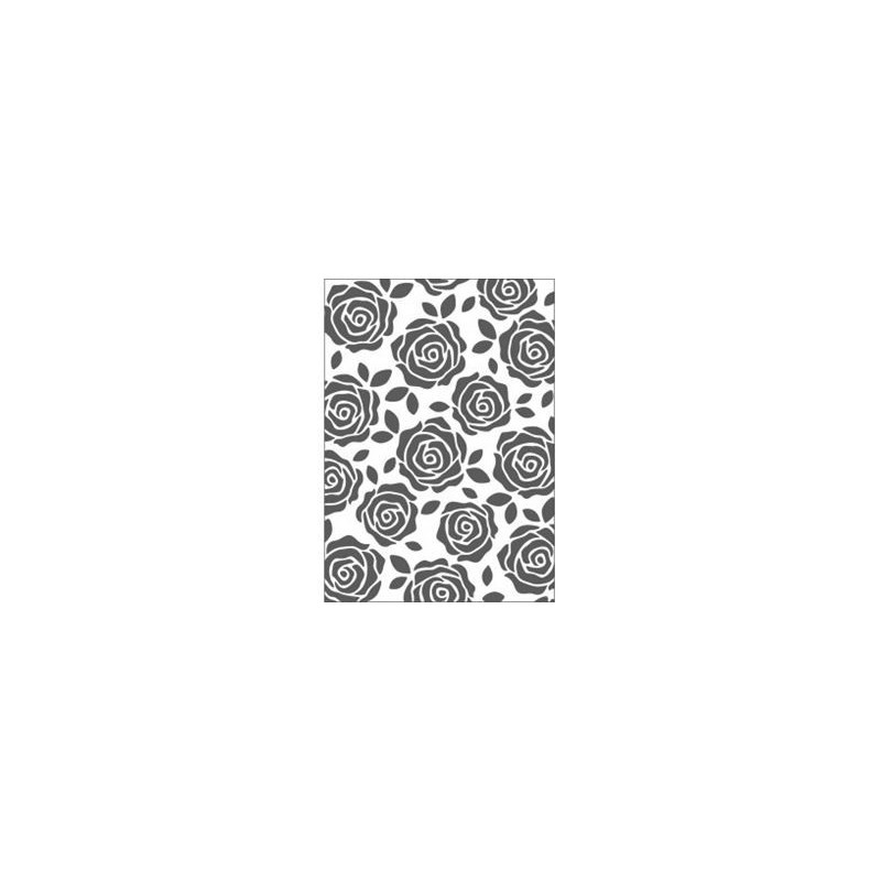 Embossing effetto rilievo 2d rose