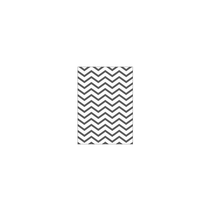 Embossing effetto rilievo 2d zig zag