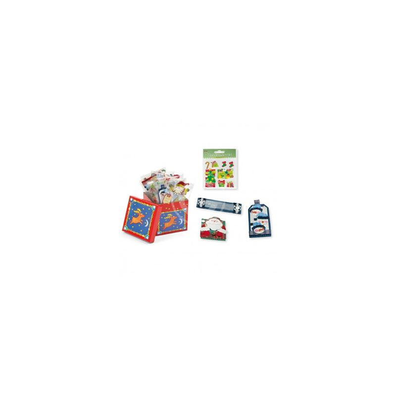 Etichette adesive 3D Natale
