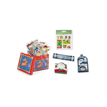 Etichette adesive 3D Natale