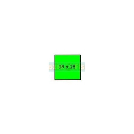 Etichette per prezzatrici 29x28 rett. bianco
