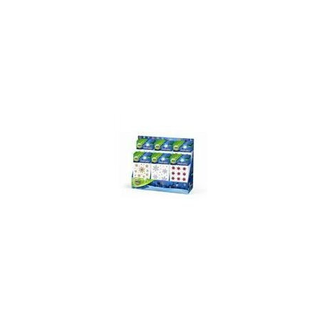 Etichette stickers stelline glitter