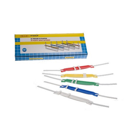 Fastners in plastica 50pz