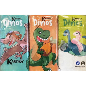 Fazzoletti 6pz Mary dinos
