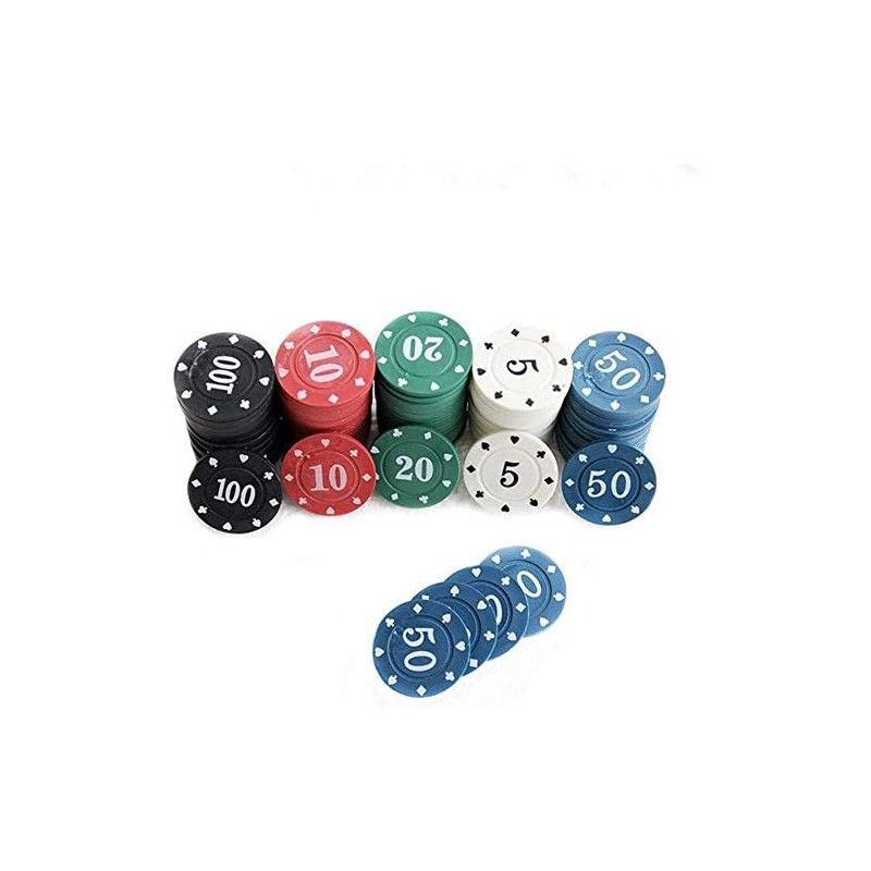 Fish da gioco Poker chips 100