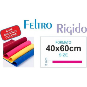 Foglio di feltro 40x60cm 3mm rosa antico