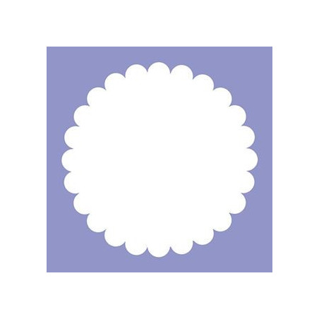 Fustella grande 40mm Cerchio merlato