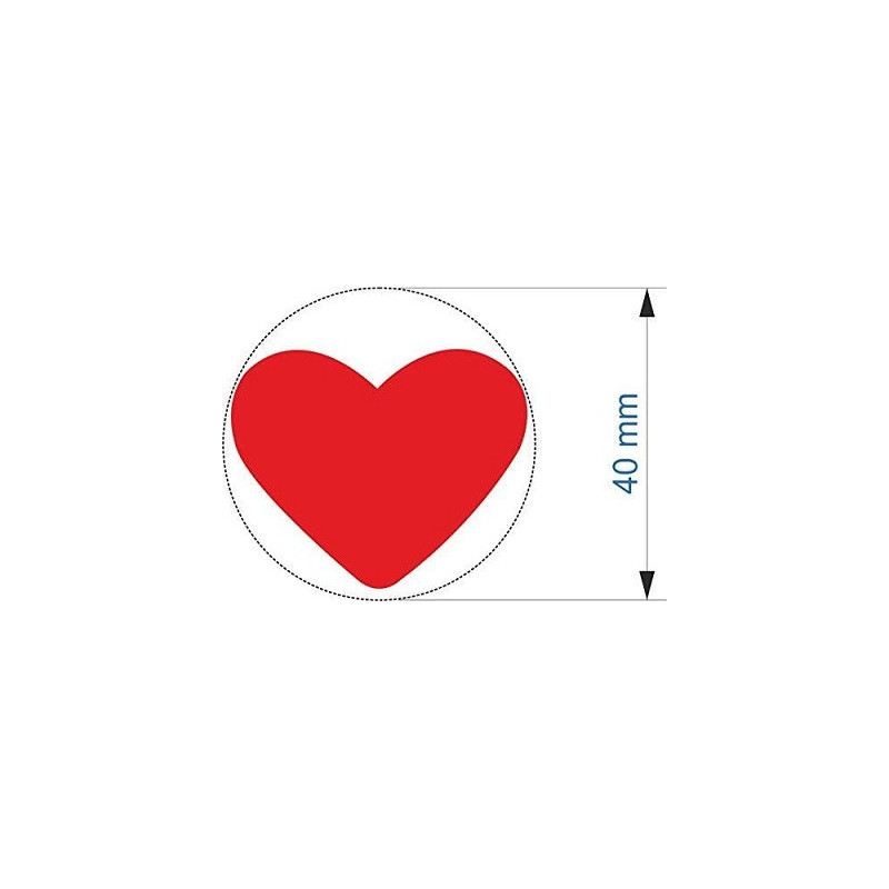 Fustella grande 40mm Cuore
