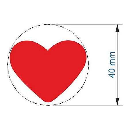 Fustella grande 40mm Cuore