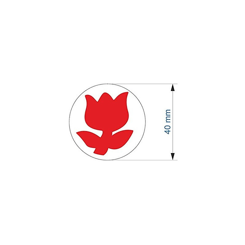Fustella grande 40mm Tulipano